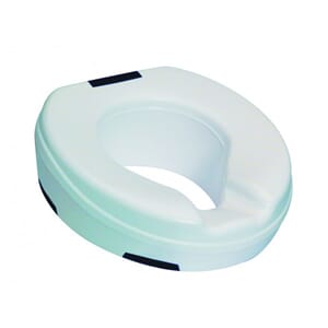 Toalettseteforhøyer m/antisklipads, 11 cm UTSALG