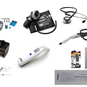 Utstyr til sekk/bag til hjemmesykepleien