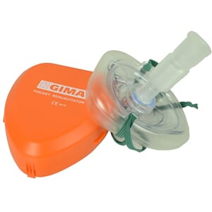 Lommemaske m/O2 adapter, filter og stropp
