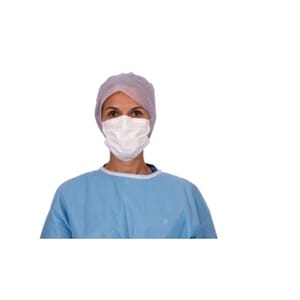 Munnbind Evercare m/ strikk, type IIR. Kartong a 2500 stk.