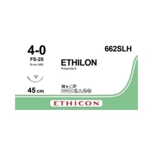 Sutur Ethilon 4-0 45cm, pk a 36 stk