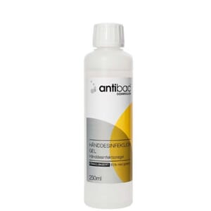 Antibac hånddesinfeksjon 85% (250ml 85% Gel ), stk