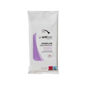 Antibac desinfeksjon 75%, pk a 12 stk store servietter
