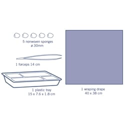 Skiftesett evercare, medium med omslagsduk, pk a 25stk