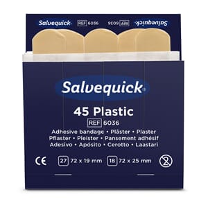 Plaster Salvequick (72x19mm - 72x25mm), krt 270stk