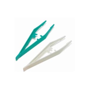 Pinsett plast engangs (Hvit 14 cm), pk a 50 stk