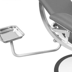 Tilbehør brett i rustfritt stål m/stiv arm til Deneo