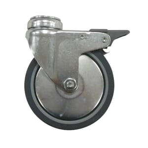 Tilbehør hjul m/brems 2stk Ø100 mm, Villard