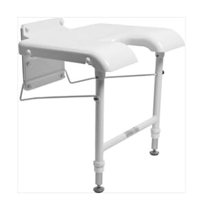 Dusjstol veggmontert, Mobilex