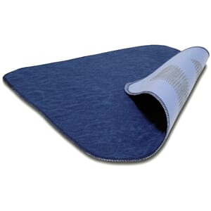 Stolkladd m/antiskli, blå UTSALG