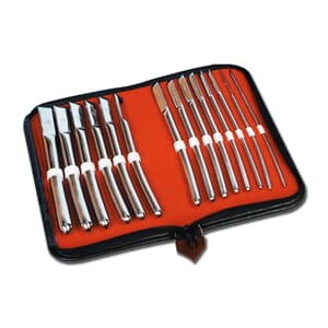 Hegar Dilator sett, 14 stk.