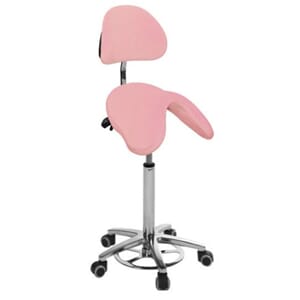 Sadelstol SILLA m/rygg (m/fotring), Eco