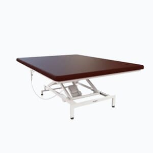 Bobathbenk eMensa 140x200 cm med hjul/hånd-/fotkontroll