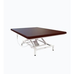 Bobathbenk eMensa 140x200 cm med hjul/hånd-/fotkontroll