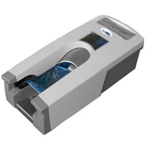 Skoovertrekkdispenser, automatisk