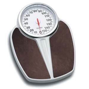 Personvekt m/ stor tallskive utsalg UTSALG