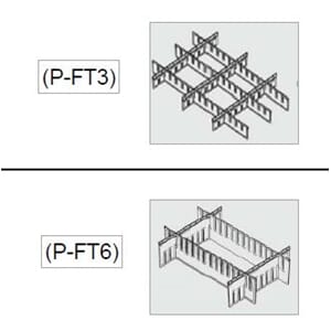 Inndeler til skuff, fixed