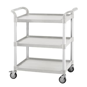 Trillebord i aluminium. 3 hyller