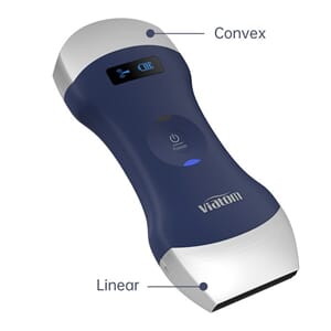 Ultralydskanner m/dobbel probe (linær + konveks), Viatom