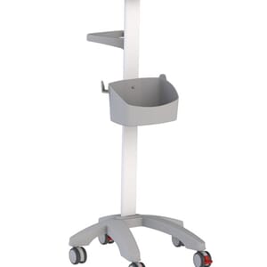 Tralle for pasientmonitor u/adapterplate