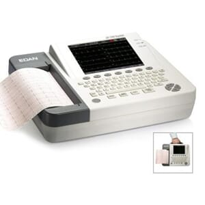 Ekg SE-1200 Ekspress, tolv kanals, EDAN