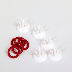 Propulse Mushroom Valve & Washer Pack , 5 stk