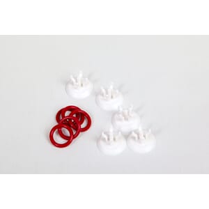 Propulse Mushroom Valve & Washer Pack , 5 stk