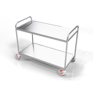 Trillebord Bick, 2 hyller, 60x40 cm