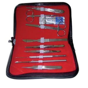 Disseksjonsett  i 9 deler, eksklusiv