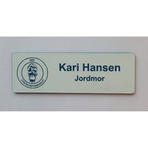 Navneskilt rektangulært, Jordmorforbundet NSF