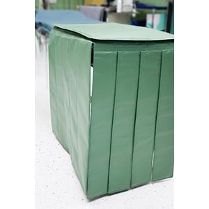 Endestykke til blypanel