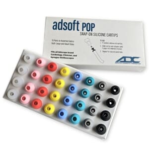 Ørepropper Adsoft POP, ADC, pk a 8 stk multicolor
